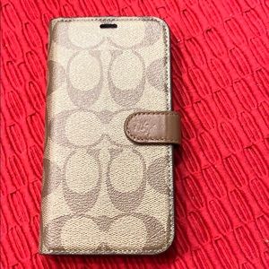 Coach Phone Case for Apple iPhone X & XS - NEW!